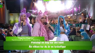 Allsång Diggiloo diggiley  Lotta på Liseberg TV4 [upl. by Fairley748]