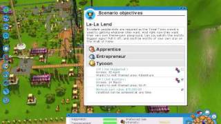 RCT3  Beating LaLa Land Tycoon Level HD [upl. by Trent]