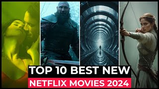 Top 10 New Netflix Original Movies Released In 2024  Best Movies On Netflix 2024  New Movies 2024 [upl. by Oicatsana]