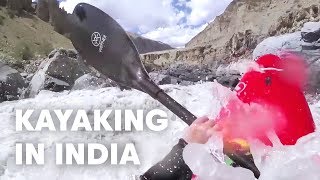 A Kayakers Solo Adventure In India  with Nouria Newman [upl. by Ardnikal]