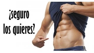 ¿seguro quieres abdominales marcados la realidad [upl. by Hodgson961]