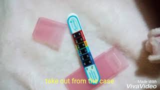 Forhead thermometer strip fever cold infant children adult check temperature [upl. by Ayeka]