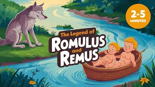 The Legend of Romulus and Remus English Story for Kids [upl. by Wolfie]