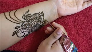 New Unique IndoArabic Mehndi Design for Diwali 2018  Arham Mehndi Designs [upl. by Attenwahs]