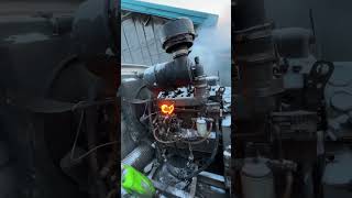 Diesel engine starting process in cold weather [upl. by Busch780]