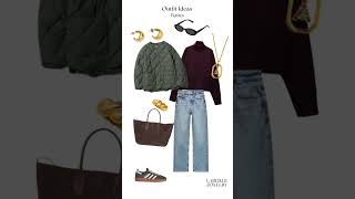 Basic outfit inspo fashionoutfit fashionstyle jewelrylover jewellryaddict styletips outfit [upl. by Aikyt]