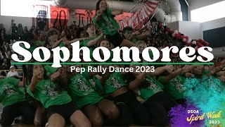 Sophomore Pep Rally Dance  Dreyfoos Spirit Week 2023 [upl. by Gaughan]