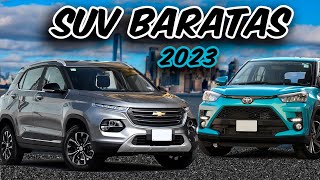 ¡Top 7 Las SUV más BARATAS y SEGURAS nuevas de último modelo [upl. by Leak]