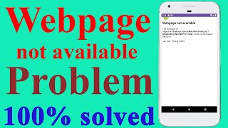 Web page not available problem solve  ERRCONNECTIONCLOSED  Android Studio  Android APP [upl. by Dewayne]