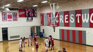 Crestwood vs Cuyahoga Heights  8th Grade  111020 [upl. by Ahcurb]