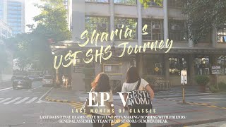 UST SHS JOURNEY EP 5 🐯💛 LAST MONTHS AS JUNIOR [upl. by Sedda]