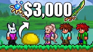 Terraria 3000 Race But Enemies Drop Random Items [upl. by Nugesulo315]