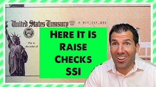 Here It Is The Plan to Raise SSI Checks  Supplemental Security Income [upl. by Miah]