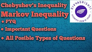 Chebyshev Inequality Markov Inequality viral probability maths btech upsc uppcs uptgtpgt [upl. by Assirod]