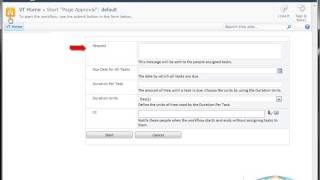 Approving and Publishing Pages Using The Built In Workflow in SharePoint 2010 [upl. by Anerahs]