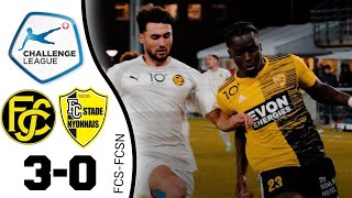 Fc Schaffhausen vs Fc Stade Nyonnais 30 Highlights Swiss Challenge League [upl. by Oirromed]