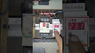 UnderampOvervoltage Protection Relay viralvideo electrician shorts trending [upl. by Jordon]