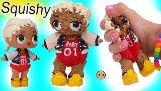 DIY SQUISHY DOLL  Handmade Do It Yourself Sponge Craft Video [upl. by Kleeman]