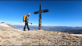 24 Gennaio 2024 Monte Rotondo Sirente Velino da Campo Felice AQ 4K [upl. by Yznyl]