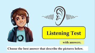 Listening Test  English listening test with answers [upl. by Teodoor]