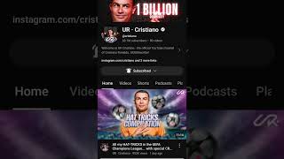 UR Cristiano  Introducing official channel of UR Cristiano cristianoronaldo [upl. by Macfadyn]