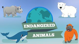 Endangered Animals  Science for Kids  PrimaryWorld [upl. by Sagerman921]