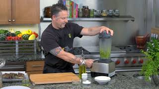 Chef Andy Husbands How to Cook Australian Lamb TBones with Mint Pistou [upl. by Assirem321]