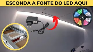 COMO FAZER ILUMINAÇÃO LED COM TABICA DRYWALL EM MÓVEIS PLANEJADOS [upl. by Becka]