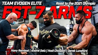 Team Evogen Elite Road to the 2021 Olympia Hadi  Derek  Andrei  FST7 ARMS [upl. by Ydennek425]