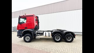 DAIMLERBENZ Arocs 3345 AS 6x6 Grounder MultimediaCockpit Kipphydraulik [upl. by Hcurab]