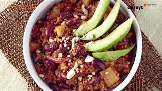 Recept Chili sin carne met knolselder en bulgur – Colruyt [upl. by Binah]