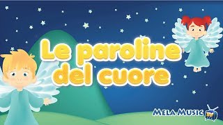 Le paroline del cuore  Preghiere per bambini MelaEducational [upl. by Anaillil]