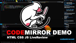 CodeMirror Demo HTML CSS JS LiveEditor Online [upl. by Hserus]