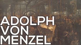 Adolph von Menzel A collection of 113 paintings HD [upl. by Lairea]