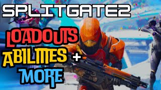 Splitgate 2 NEW Loadout System Factions Abilities  Weapons Overview [upl. by Figone]