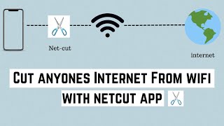 Cut Anyones Internet From WIFI with Netcut app  How to Use Netcut Hindi wifihacking hacking [upl. by Hsoj]