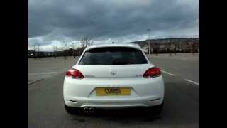 VW Scirocco 20 TFSI Performance Exhaust by Cobra Sport Exhausts [upl. by Enialb424]