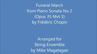 quotFuneral Marchquot from Piano Sonata No 2 Op 35 Mvt 3 for String Ensemble [upl. by Amedeo]