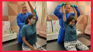 Chris Leong Treatment 1 Years Accident Neck and Slip Disc Lower Back Problems😱 [upl. by Preston]