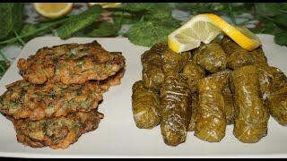 Ντολμαδάκια Γιαλαντζί Παραδοσιακά  Grape leaves with rice Traditionally  Stella Love Cook [upl. by Velvet74]