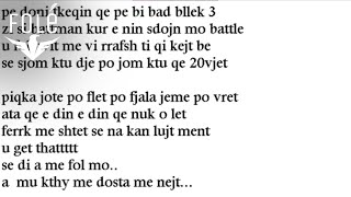 BLLEKI  PO HABITEN LYRICS 2014 [upl. by Abdel]