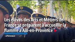 Les Arts et Métiers de France se préparent à accueillir la flamme à AixenProvence [upl. by North]