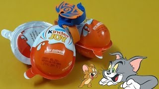 Kinder Joy Surprise Egg  Tom And Jerry Toy [upl. by Anilec359]