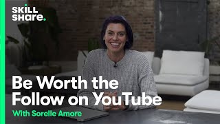 Sorelle Amore Explains Be Worth the Follow on YouTube [upl. by Hugh]