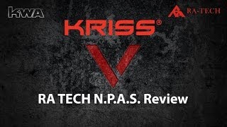 KWA Kriss Vector  RA TECH NPAS Review CQB FPS downgrade [upl. by Nalyr]