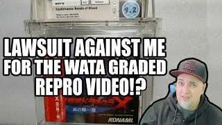 EBAY Seller Threatens To SUE Me For EXPOSING WATA Graded BOOTLEG Retro Game [upl. by Ardnua]