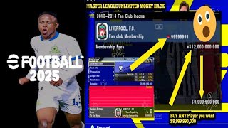 How do you put cheats inside Pes 25  Watch here🙏❤️ [upl. by Myk]