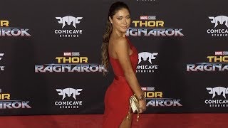 Arianny Celeste quotThor Ragnarokquot World Premiere Red Carpet [upl. by Eagle]