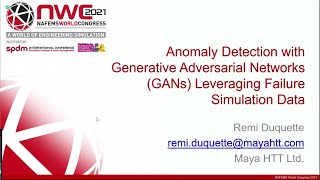 Anomaly Detection with Generative Adversarial Networks GANs Leveraging Failure Simulation Data [upl. by Llevra]