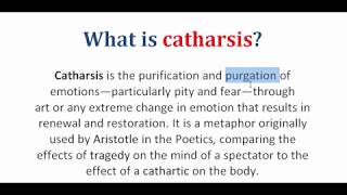 What is catharsis Aristotle’s catharsis  বাংলা লেকচার  Bangla Lecture [upl. by Oliver731]